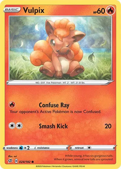 Vulpix (Rebel Clash) 024/192
