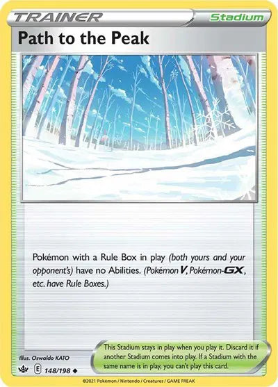 Path to the Peak (Chilling Reign) 148/198 Reverse Holofoil