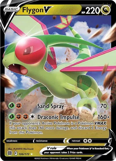 Flygon V (Brilliant Stars) 106/172 Holofoil