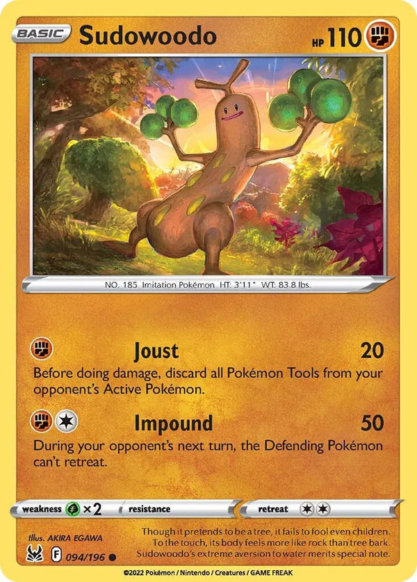 Sudowoodo (Lost Origin) 094/196