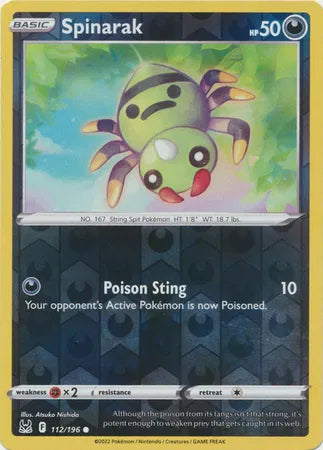 Spinarak (Lost Origin) 112/196