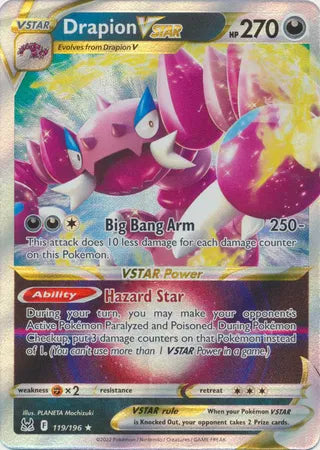 Drapion VSTAR (Lost Origin) 119/196 Holofoil