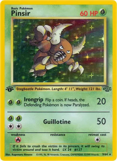Pinsir (Jungle) 9 Unlimited Holofoil