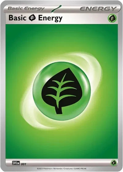 Basic Grass Energy (Scarlet & Violet Base Set) 1
