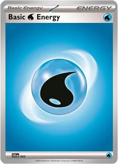 Basic Water Energy (Scarlet & Violet Base Set) 3