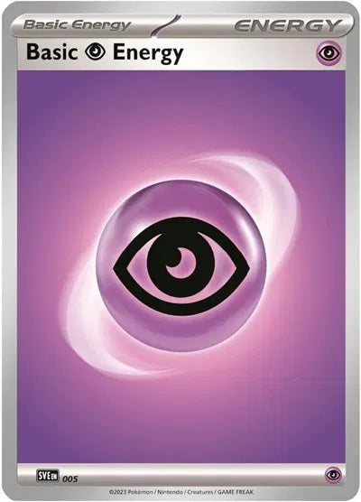 Basic Psychic Energy (Scarlet & Violet Base Set) 5