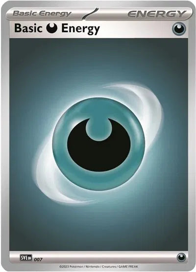 Basic Darkness Energy (Scarlet & Violet Base Set) 7