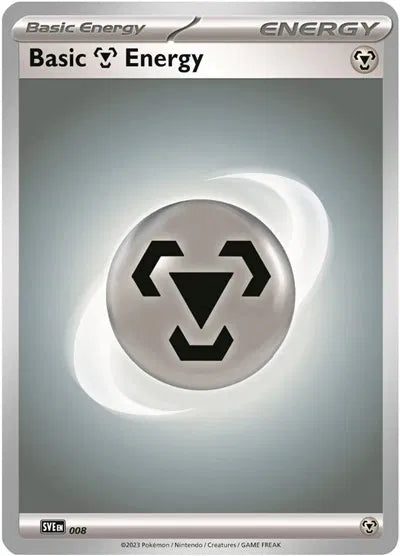 Basic Metal Energy (Scarlet & Violet Base Set) 8