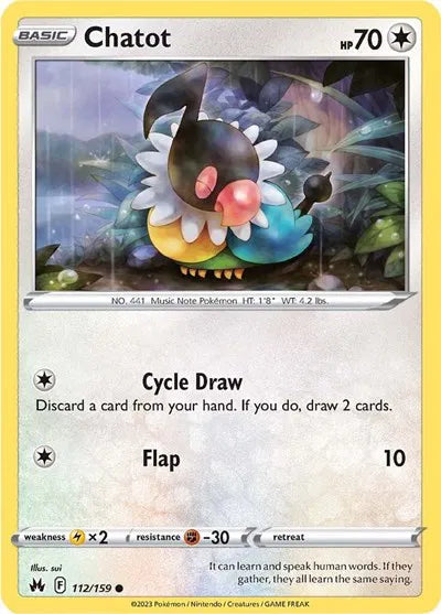 Chatot (Crown Zenith) 112/159