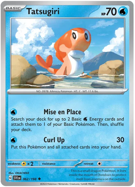 Tatsugiri (Scarlet & Violet Base Set) 062/198