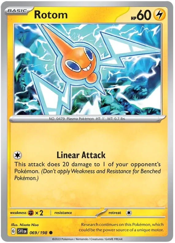 Rotom (Scarlet & Violet Base Set) 069/198