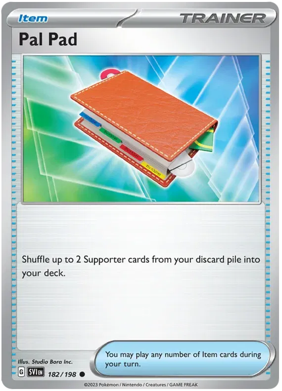 Pal Pad (Scarlet & Violet Base Set) 182/198