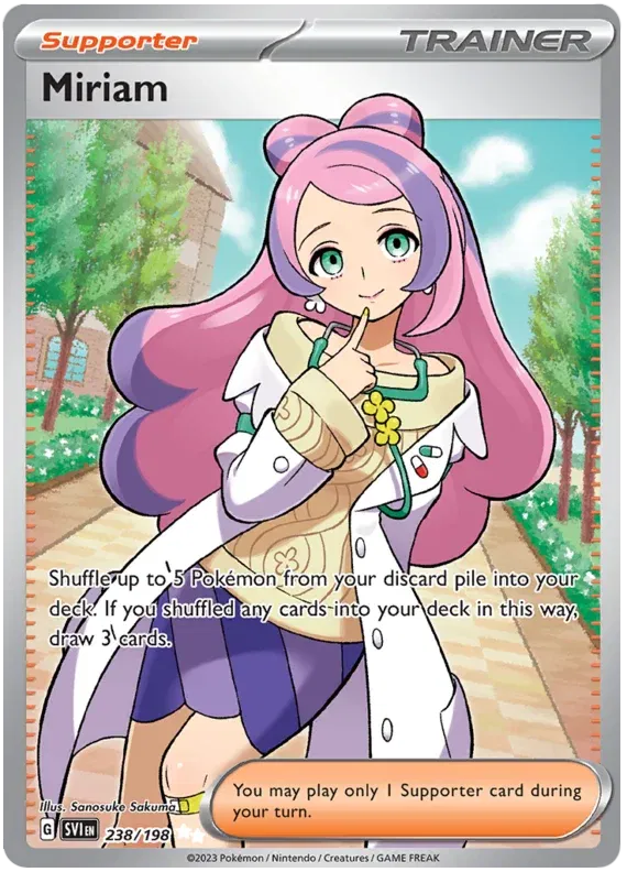 Miriam (Scarlet & Violet Base Set) 238/198 Holofoil
