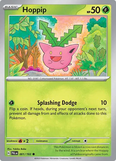 Hoppip (Paldea Evolved) 001/193 Reverse Holofoil