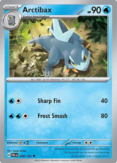 Arctibax - 059/193 (Paldea Evolved) 059/193
