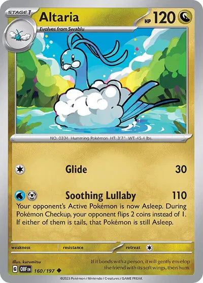 Altaria (Obsidian Flames) 160/197