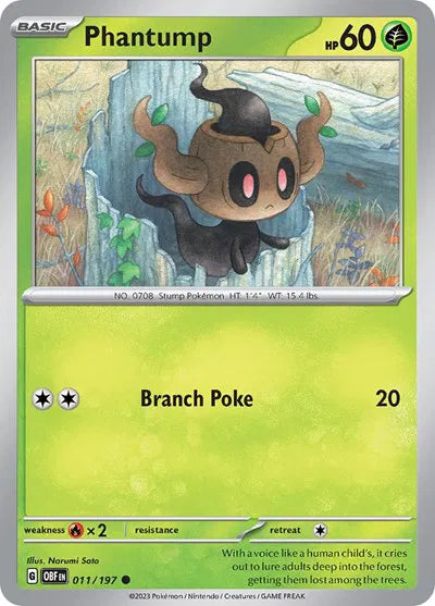 Phantump (Obsidian Flames) 011/197