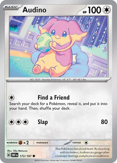 Audino (Obsidian Flames) 173/197