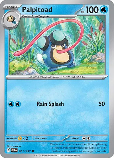 Palpitoad (Obsidian Flames) 051/197