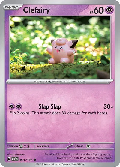 Clefairy (Obsidian Flames) 081/197