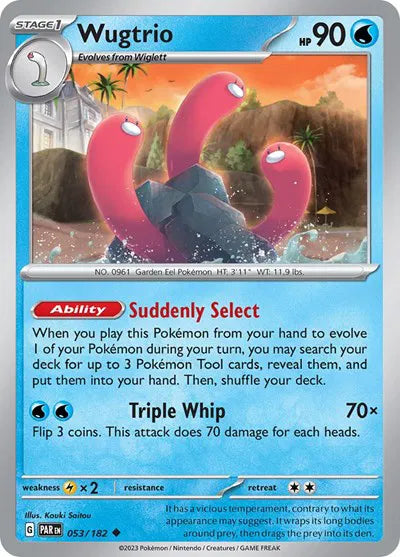 Wugtrio (Paradox Rift) 053/182