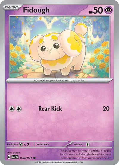 Fidough (Paldean Fates) 038/091