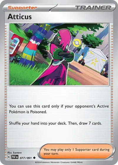 Atticus (Paldean Fates) 077/091