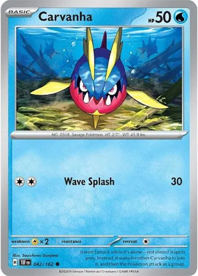 Carvanha (Temporal Forces) 042/162