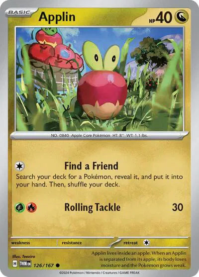Applin (Twilight Masquerade) 126/167