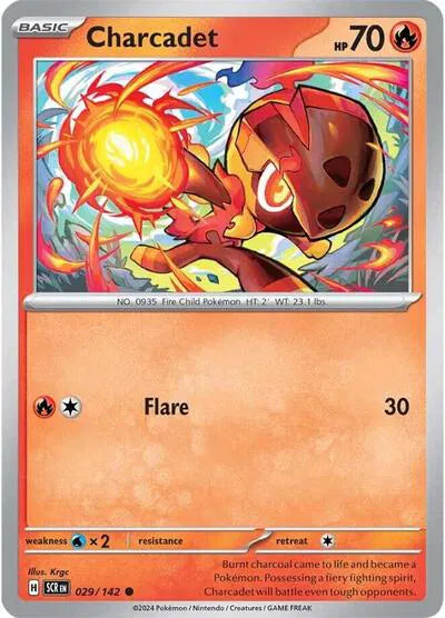 Charcadet (Stellar Crown) 029/142 Reverse Holofoil