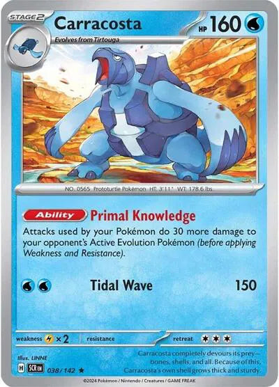 Carracosta (Stellar Crown) 038/142 Holofoil