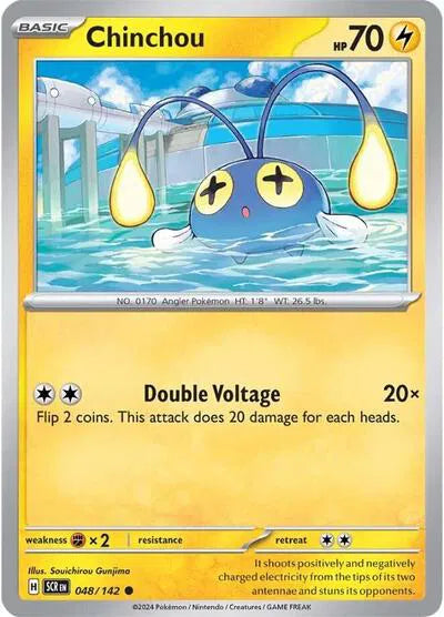Chinchou (Stellar Crown) 048/142