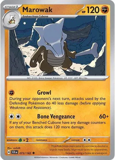 Marowak (Stellar Crown) 073/142