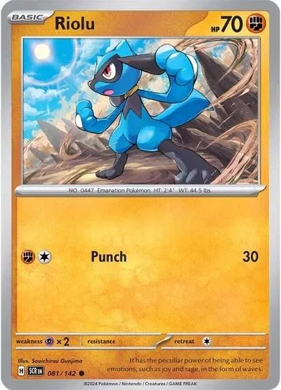 Riolu (Stellar Crown) 081/142