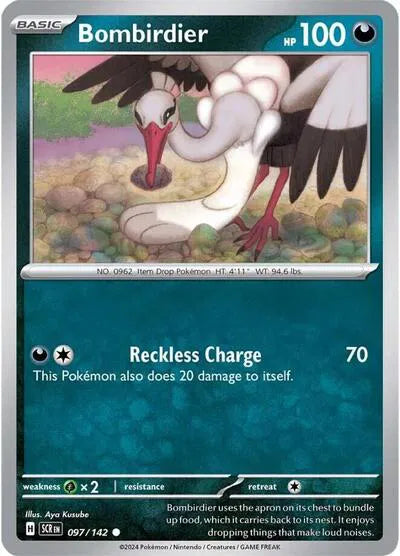 Bombirdier (Stellar Crown) 097/142 Reverse Holofoil