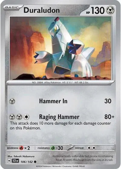 Duraludon (Stellar Crown) 106/142 Reverse Holofoil