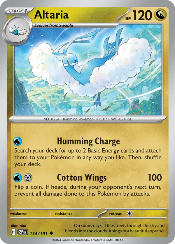 Altaria (Surging Sparks) 134/191