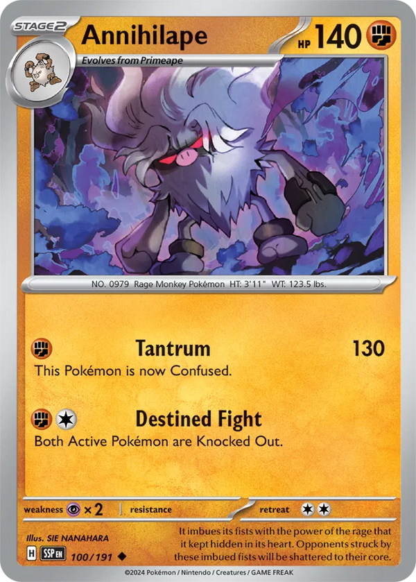 Annihilape (Surging Sparks) 100/191