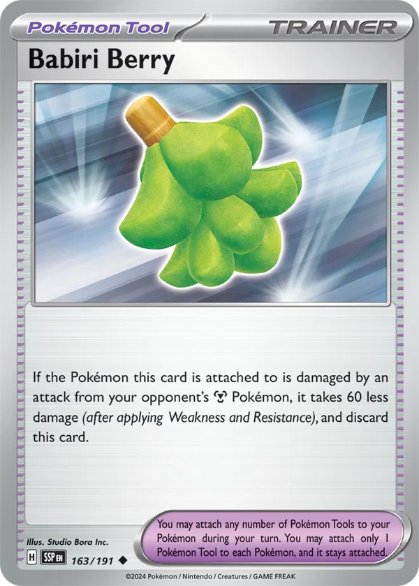 Babiri Berry (Surging Sparks) 163/191
