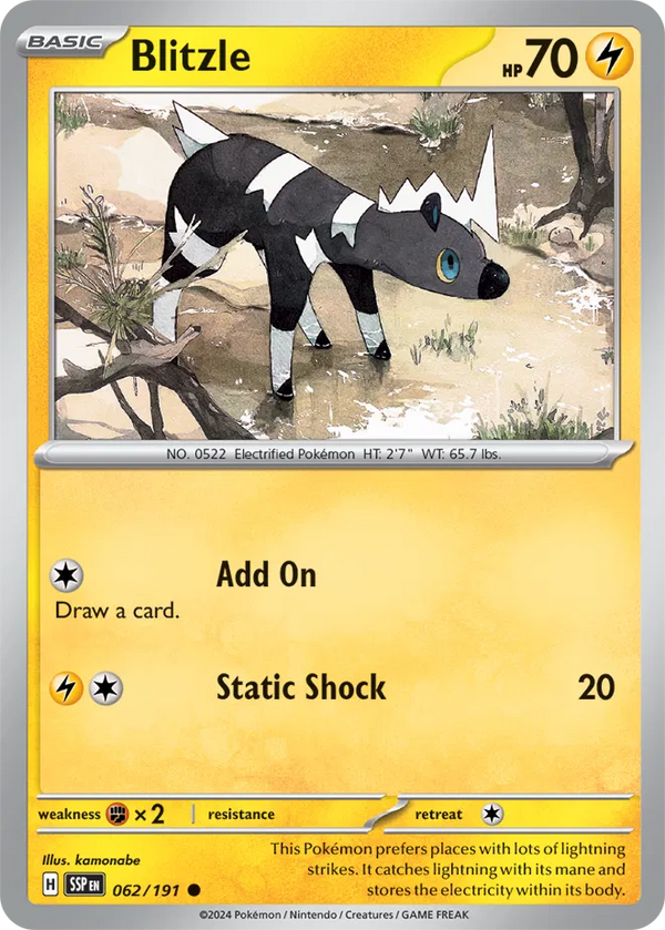 Blitzle (Surging Sparks) 062/191