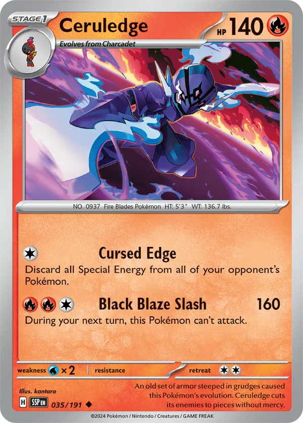 Ceruledge (Surging Sparks) 035/191