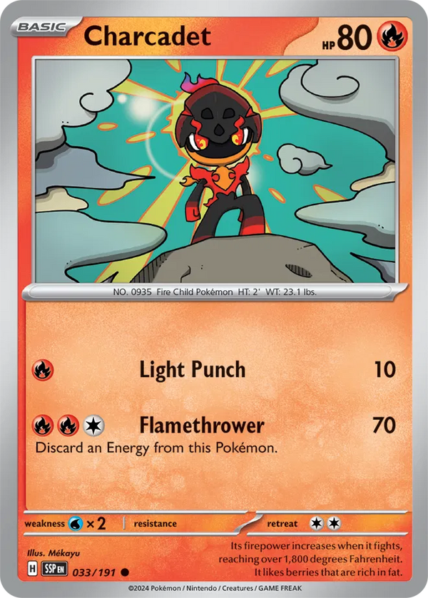 Charcadet (Surging Sparks) 033/191