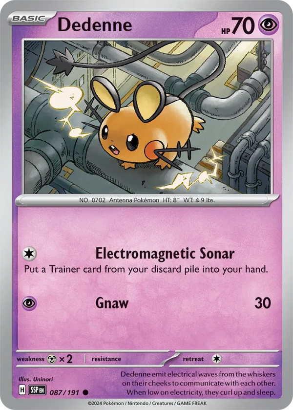 Dedenne (Surging Sparks) 087/191