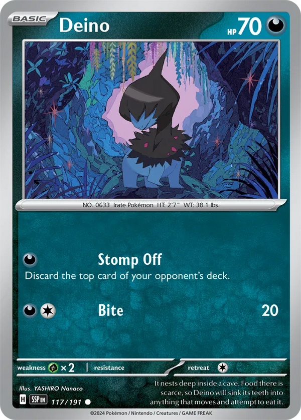 Deino (Surging Sparks) 117/191