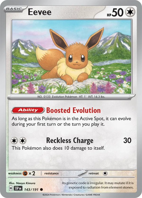 Eevee (Surging Sparks) 143/191