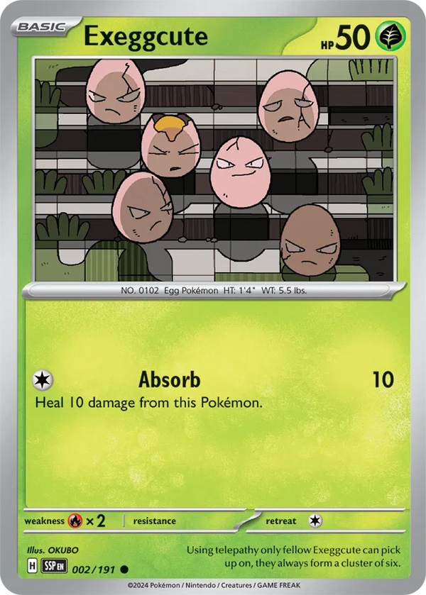 Exeggcute (Surging Sparks) 002/191