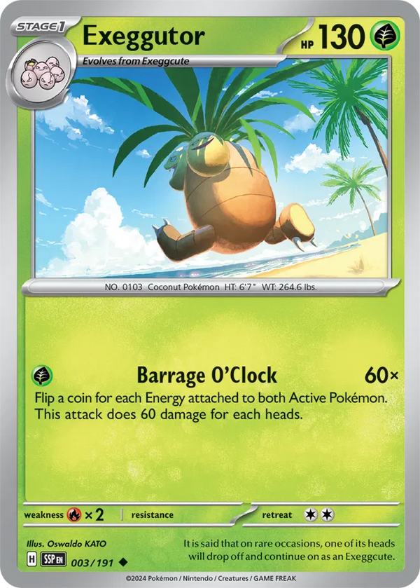Exeggutor (Surging Sparks) 003/191
