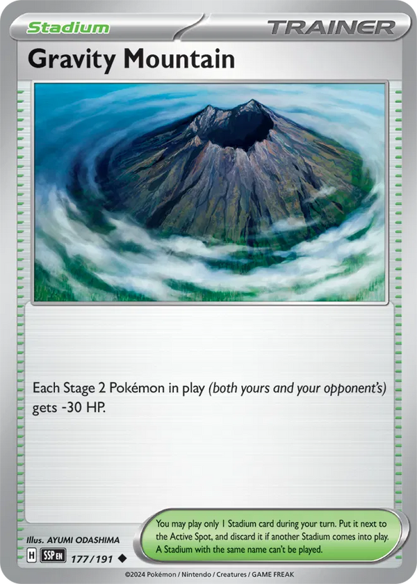 Gravity Mountain (Surging Sparks) 177/191