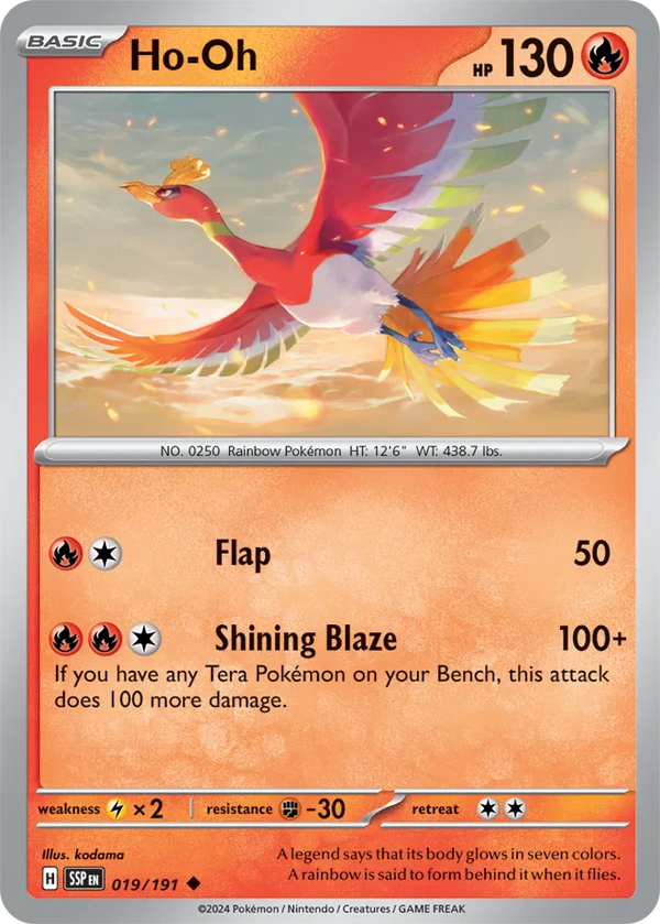 Ho-Oh (Surging Sparks) 019/191