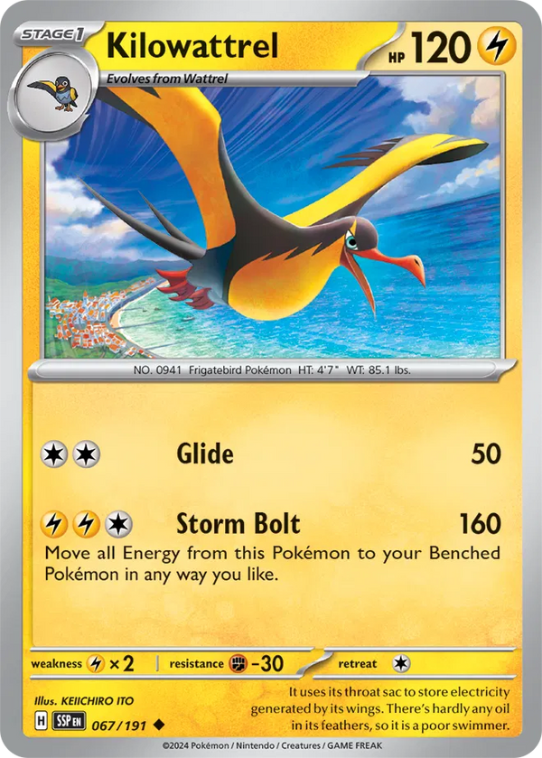 Kilowattrel (Surging Sparks) 067/191